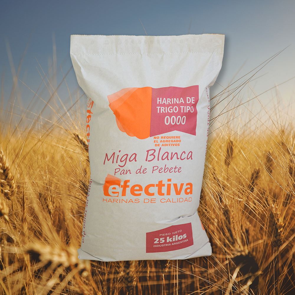 MIGA BLANCA PAN DE PEBETES EFECTIVA